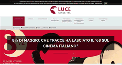 Desktop Screenshot of cinecitta.com