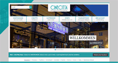 Desktop Screenshot of cinecitta.de